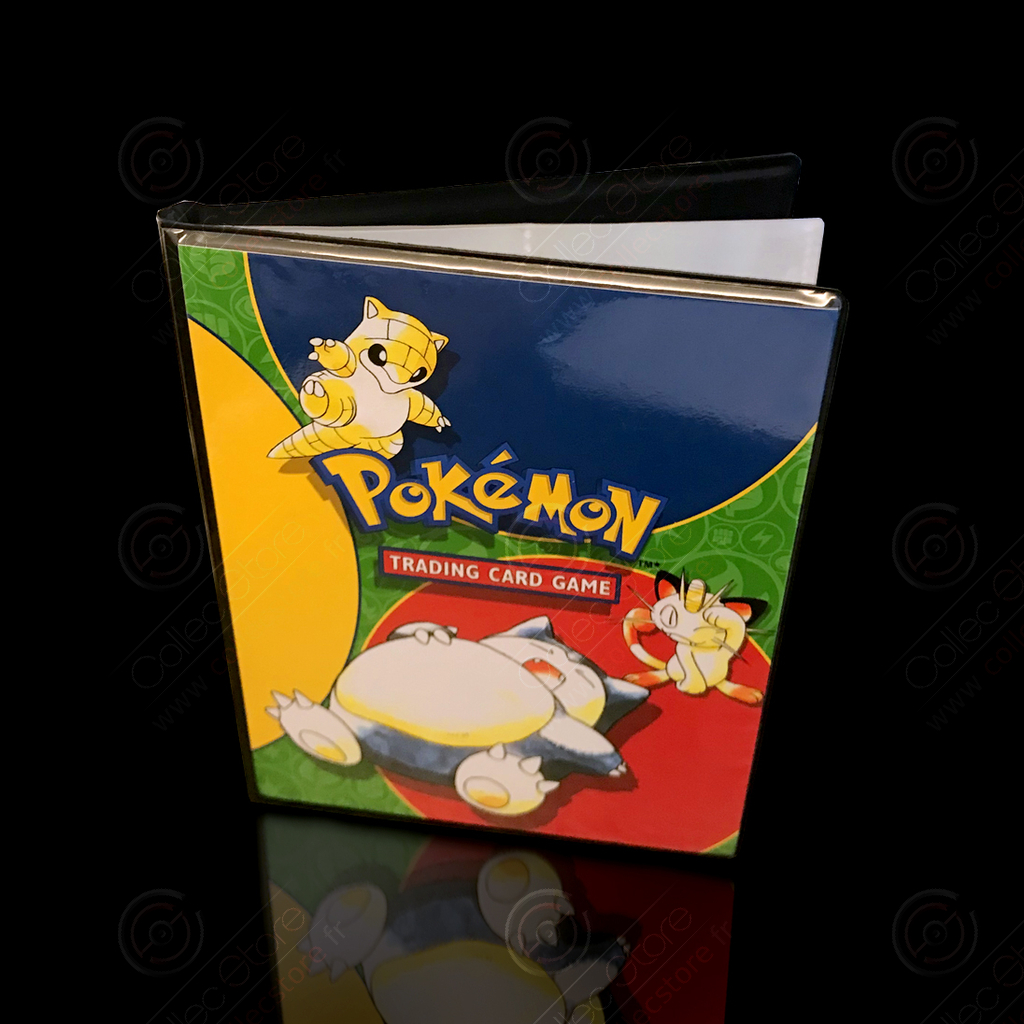 Classeur de rangement Ronflex Miaouss vintage livret album binder carnet  portfolio range-carte 208 cartes de collection pokémon - Collecstore